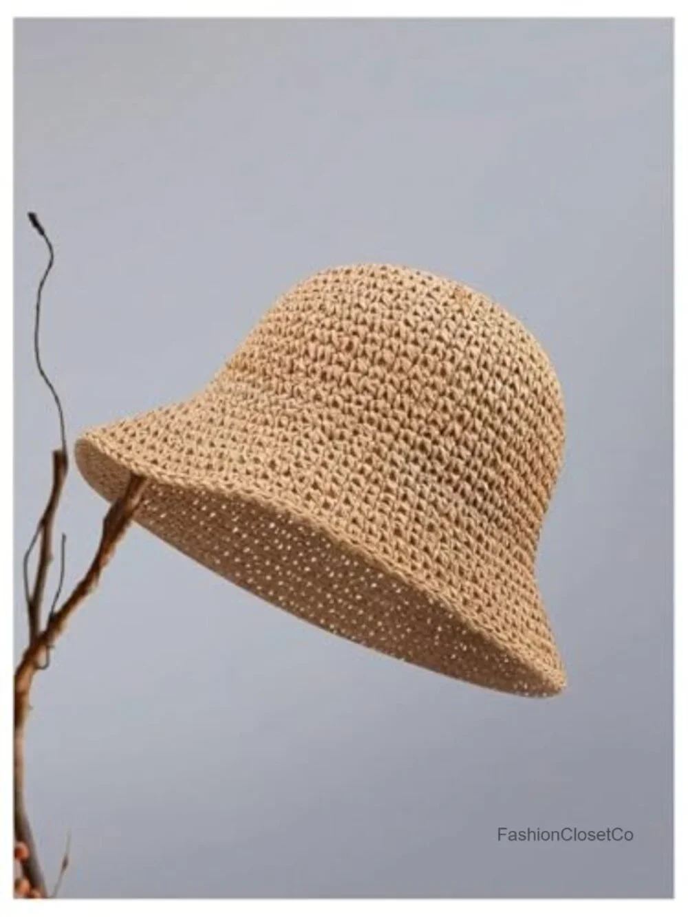 Foldable Sun Hat Polyester Lightweight Packable Travel Bucket Hat